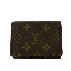 Louis Vuitton Enveloppe Carte de Visite Monogram Business Card Holder M62920